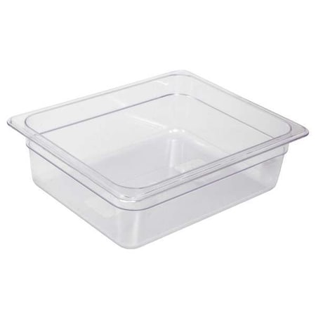 Food Pan, Polycarbonate, Half, 12-3/4 In MPN:FP28