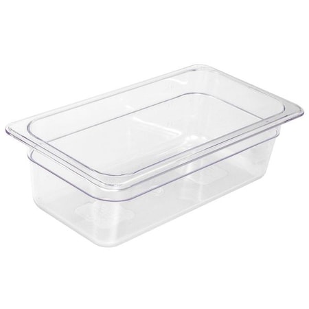 Food Pan, Polycarbonate, Third, 12-3/4 In MPN:FP34