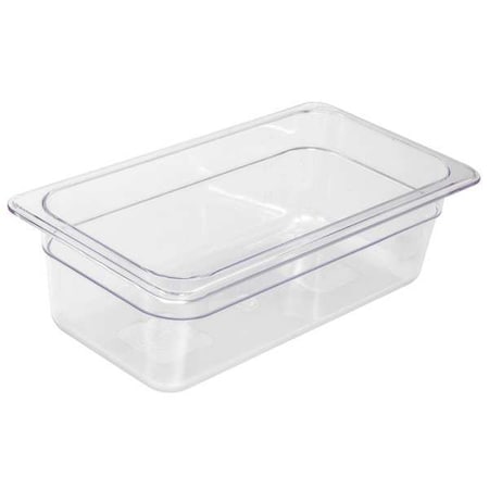 Food Pan, Polycarbonate, Third, 12-3/4 In MPN:FP36