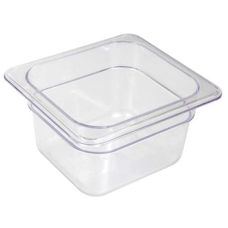 Food Pan, Polycarbonate, Sixth, 7 In MPN:FP64