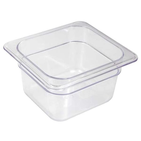 Food Pan, Polycarbonate, Sixth, 7 In MPN:FP66