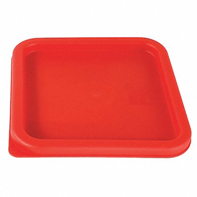 Square Storage Container Lid Red MPN:SQCL68
