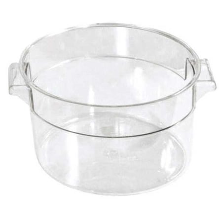 Stackable Food Storage Container, Clear, Polycarbonate MPN:RCC1