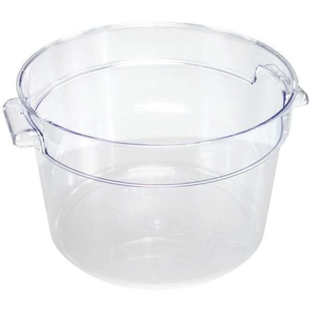Stackable Food Storage Container, Clear, Polycarbonate MPN:RCC12