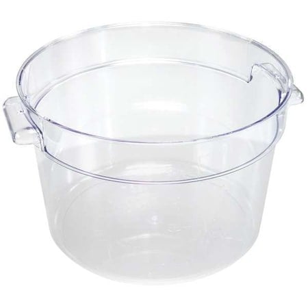 Stackable Food Storage Container, Clear, Polycarbonate MPN:RCC2
