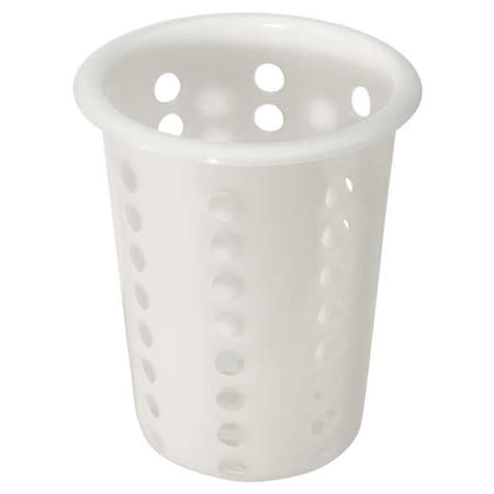 Flatware Cylinder, 4 1/4 x 5 1/8 in, White MPN:SCP