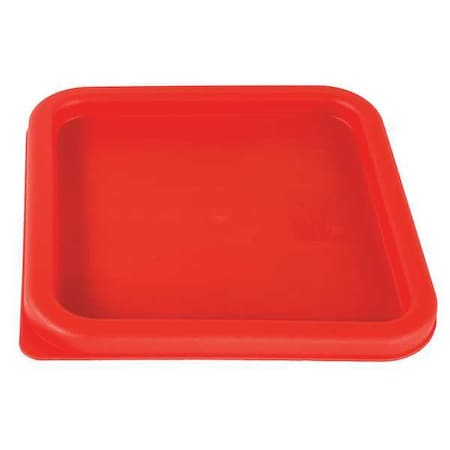 Square Storage Container Lid, Red MPN:SQCL68