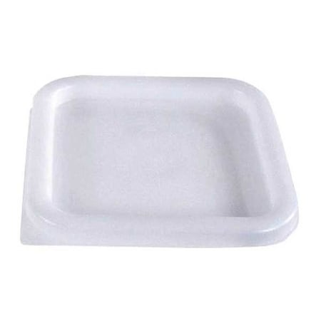 Stackable Container Lid, White, Polyethylene MPN:SQWL12