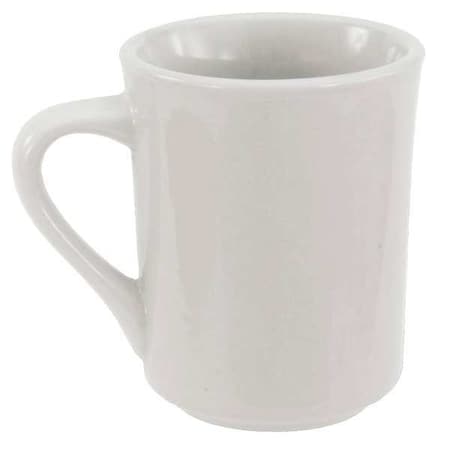 White Narrow Rim Mug 8-1/2 oz., Pk36 MPN:AL16