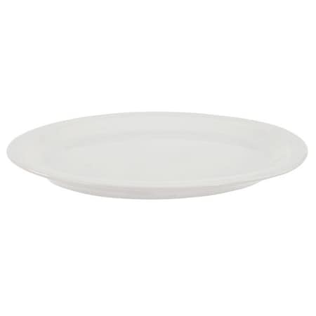 Platter, 9-5/8 x 8 In., Bright White, PK24 MPN:AL51