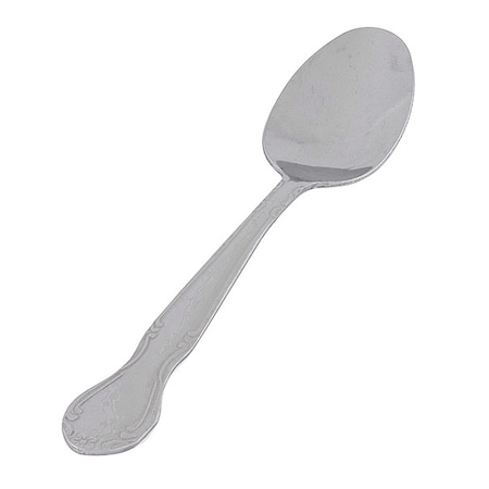Teaspoon, 6 1/8 in L, Silver, PK36 MPN:BEL700