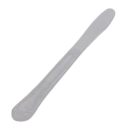 Dinner Knife, 9 in L, Silver, PK12 MPN:BEL704