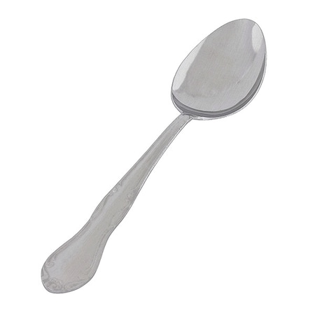 Dessert Spoon, 7 in L, Silver, PK36 MPN:BEL708