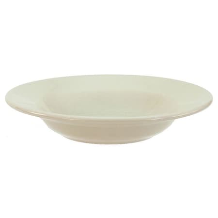 Rimmed Soup Bowl, 8 oz., Ceramic Bone White PK36 MPN:CM60
