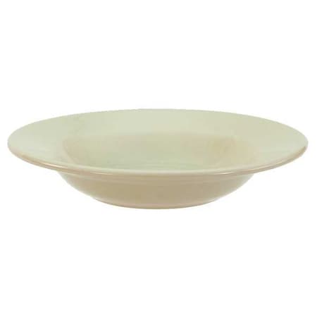 Rimmed Soup Bowl, 12 oz., Ceramic Bone White PK24 MPN:CM61