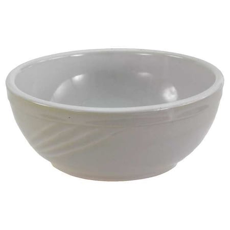 Nappie Bowl, 15 oz., Ceramic Bright White PK36 MPN:FR34