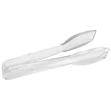 Tong, Clear, 6-1/2 in. L, Plastic MPN:PCT6CL