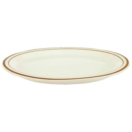 Platter, 11-1/2 x 9-5/8 In., Brown, PK24 MPN:SC52