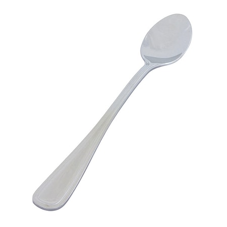 Ice Tea Spoon, 7 1/2 in L, Silver, PK12 MPN:SIM812