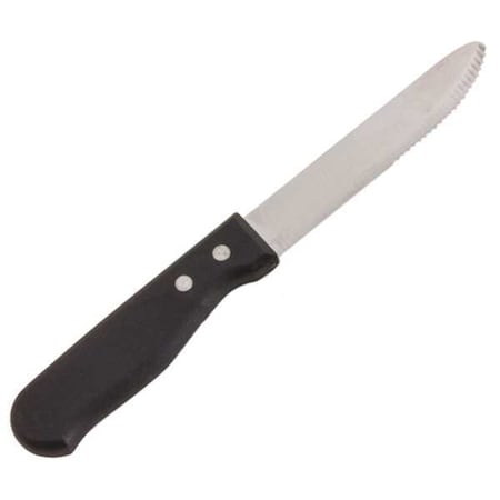 Steak Knife, 5 in. L, Plastic Handle, PK12 MPN:SKJP