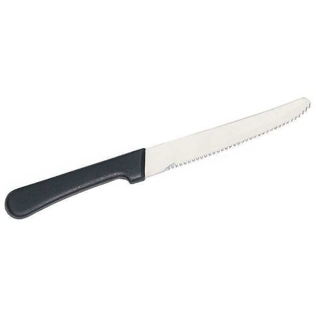 Steak Knife, 4 7/8 in L, Black, PK12 MPN:SKPR2