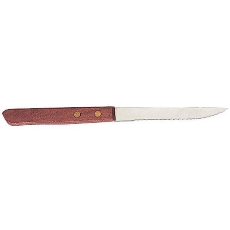 Steak Knife, 4-9/64 in.L, Pointed Tip, PK12 MPN:SKPW1