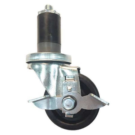 Caster Swivel, w/BreakStem, 1-1/2in, BLK3in MPN:12883