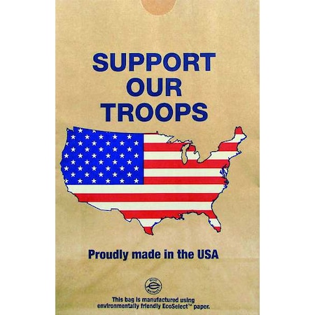 Popcorn Bag, Paper, PK500 MPN:12967-USA
