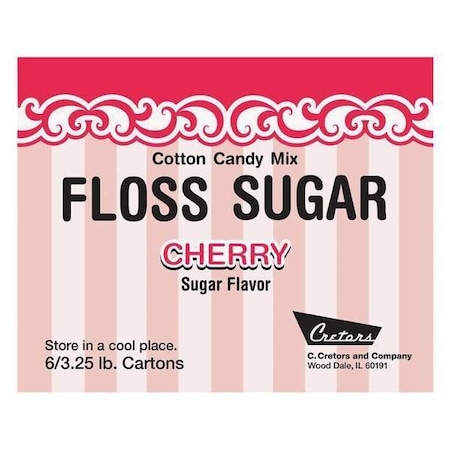 Cotton Candy Cherry Mix, 3-1/4 lb., PK6 MPN:7409-CH