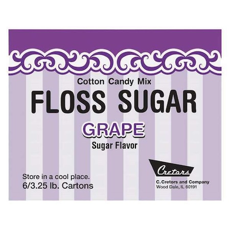 Cotton Candy Grape Mix, 3-1/4 lb., PK6 MPN:7409-GR
