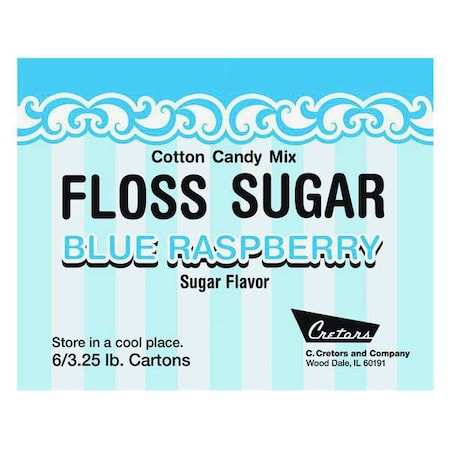 Cotton Candy Blue Raspberry Mix, PK6 MPN:7409-RA