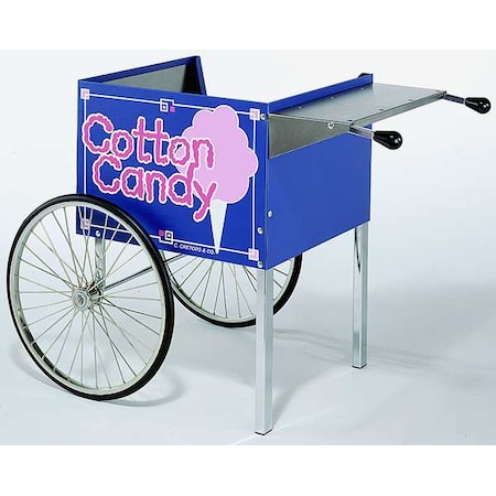 Cotton Candy Cart, Blue, 40 in. W MPN:CCKS-X
