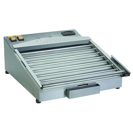 Hot Dog Grill, Up to 24 Hot Dogs, 120V MPN:HD24AF-CAH