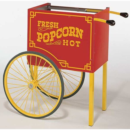 Popcorn Wagon Base, Red, 44-1/2 in. W MPN:T3WS-X