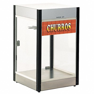 Churros Heated Display Case 1 Shelf MPN:E1101