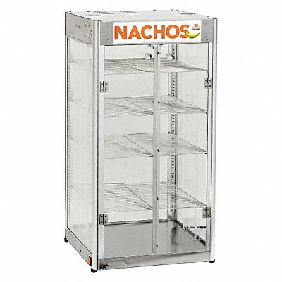 Nacho Chips Heated Display Case 1 Shelf MPN:NAACN-X
