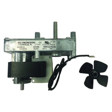 Motor, 120V, 2 to 4 rpm MPN:16505-A