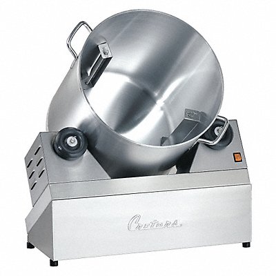 Popcorn Coater 4.5 gal Silver MPN:CMTRA-X