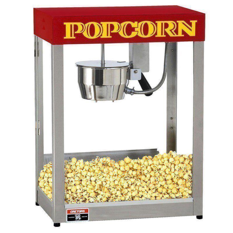 Popcorn Machine 6/8 oz 1 325 W MPN:GR8A1X-XXX-X