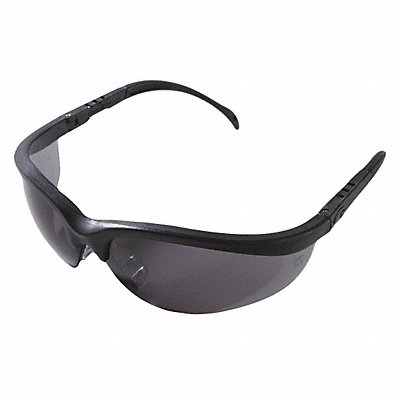 Safety Glasses Black Frame Gray Lens MPN:135-KD112