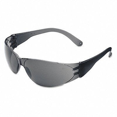 Safety Glasses Black Frame Gray Lens MPN:CL112