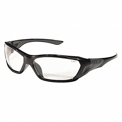 Safety Glasses Black Frame Clear Lens MPN:FF120
