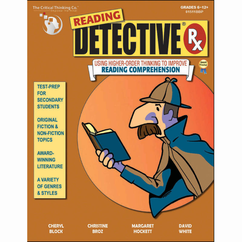 The Critical Thinking Co. Reading Detective Rx, Grade 6-12 MPN:CTB1511