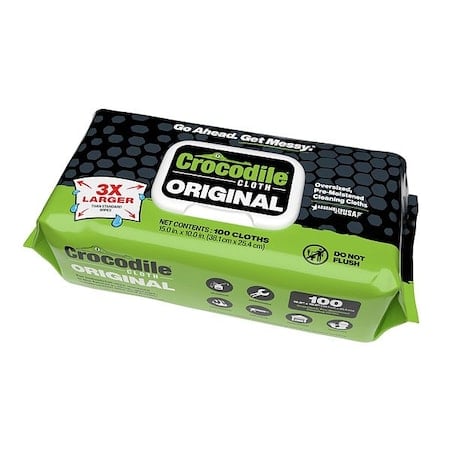 Wet Cleaning Wipes, Soft Pack, White MPN:5900-100