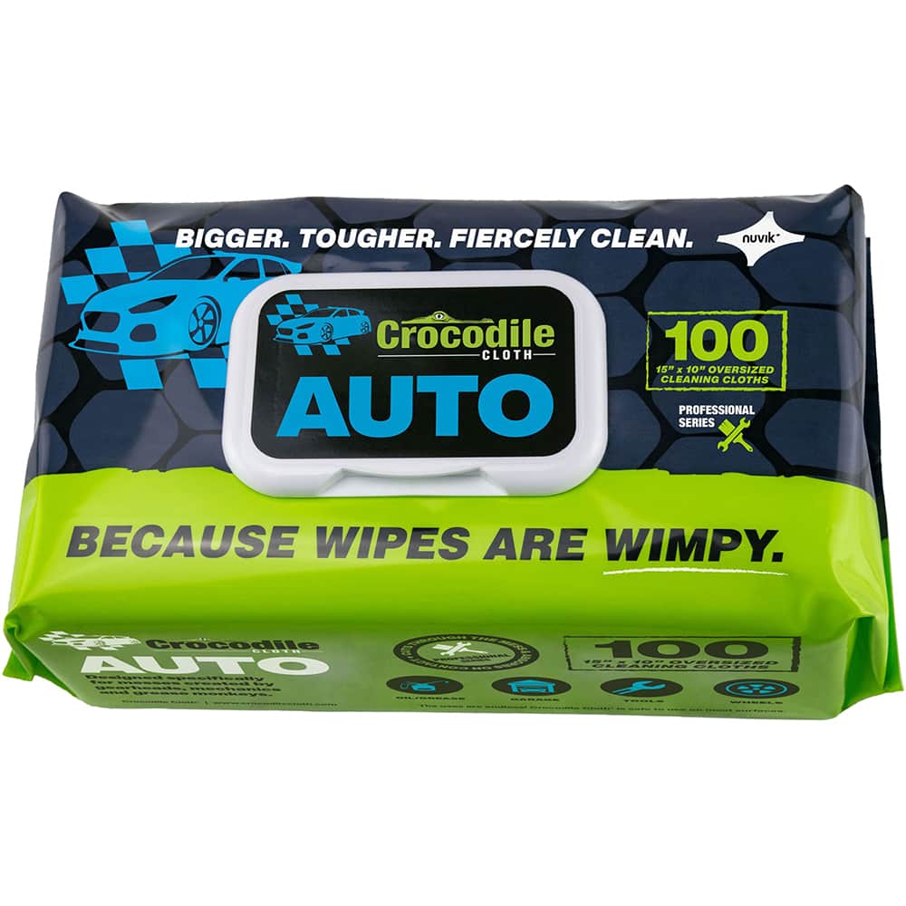Crocodile Cloth Auto Cleaning Cloths, 15