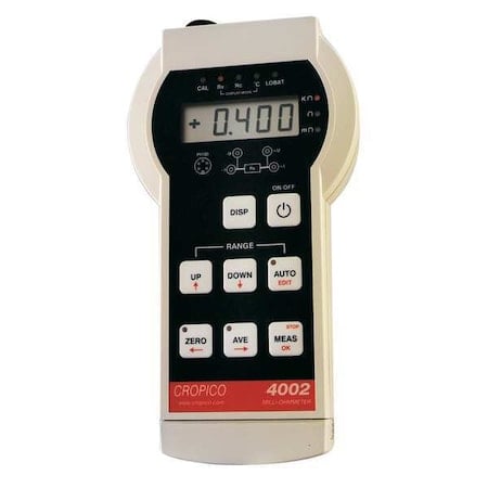 Micro-ohmmeter, 4 mOhm to 400 Ohm MPN:DO4002