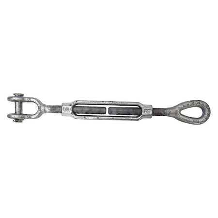 Turnbuckle, Jaw and Eye, Steel, 3/4 in Dia. MPN:TB034CR07