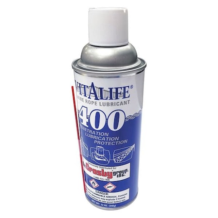 General Purpose Lubricant, 12 oz, Aerosol Spray Can, Mineral Oil Base, 350 Degrees F Max Op Temp, Amber MPN:1038946