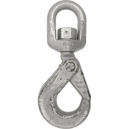 Self-Lock Hook, Alloy Stl, 1 3/4