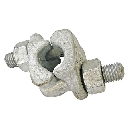 Wire Rope Dbl-Saddle Clip, 7/8